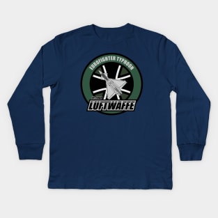 Luftwaffe Eurofighter Typhoon Kids Long Sleeve T-Shirt